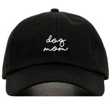 Dog Mom Classic Embroidered Dad Hat Cap