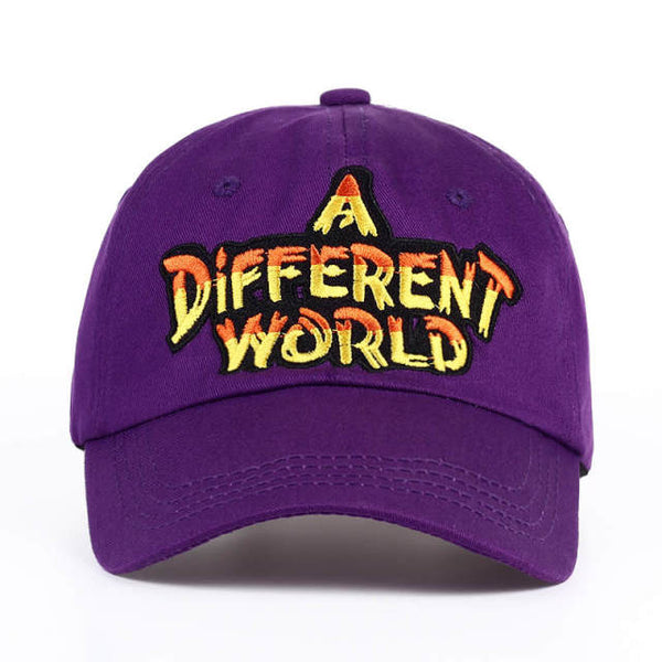 A Different World Classic Embroidered Dad Hat Cap