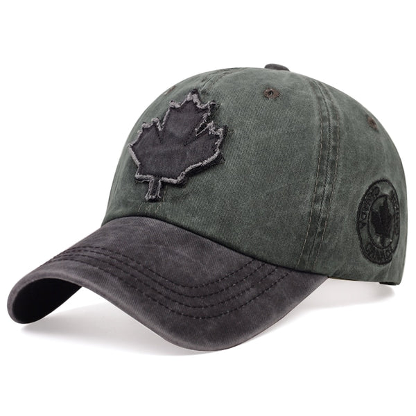 Maple Leaf Canada Classic Embroidered Dad Hat Cap