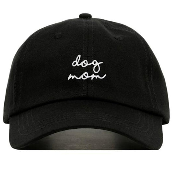 Dog Mom Classic Embroidered Dad Hat Cap