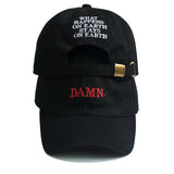 Kendrick Damn Red Classic Embroidered Dad Hat Cap