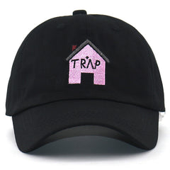 Trap House Classic Embroidered Dad Hat Cap