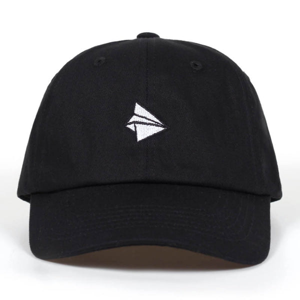 Paper Plane Classic Embroidered Dad Hat Cap