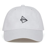 Paper Plane Classic Embroidered Dad Hat Cap