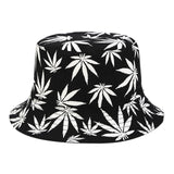 Marijuana Leaf Bucket Hat Cap