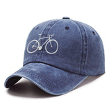 Bicycle Washed Classic Embroidered Dad Hat Cap