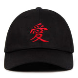 Love Anime Classic Embroidered Dad Hat Cap