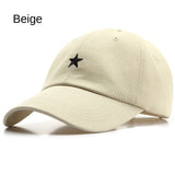 Single Star Classic Embroidered Dad Hat Cap