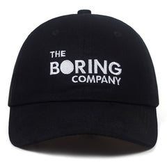The Boring Company Classic Embroidered Dad Hat Cap