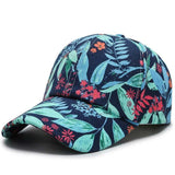 Flower Colorful Classic Embroidered Dad Hat Cap
