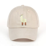 Alpaca Classic Embroidered Dad Hat Cap