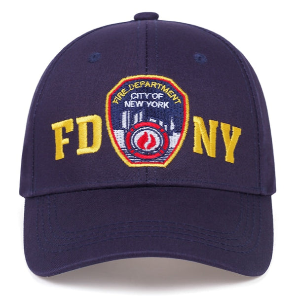 FDNY Classic Embroidered Dad Hat Cap
