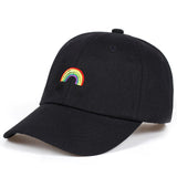 Rainbow Classic Embroidered Dad Hat Cap